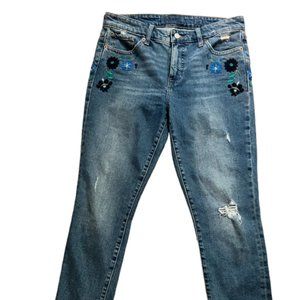 Lucky Brand Embroiderd jean